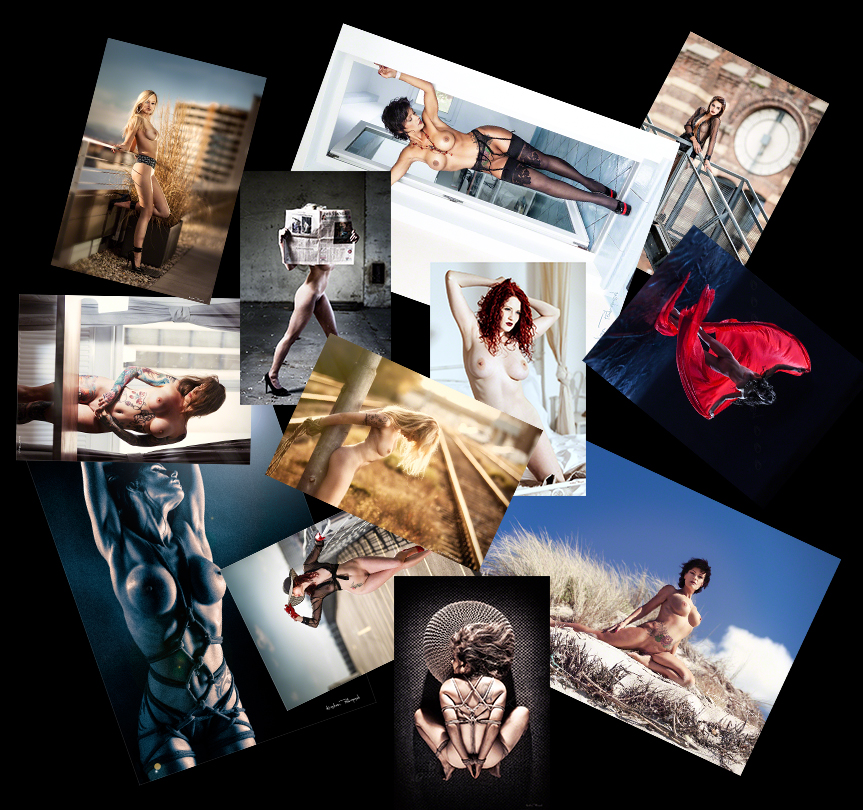 Collage Modelbilder